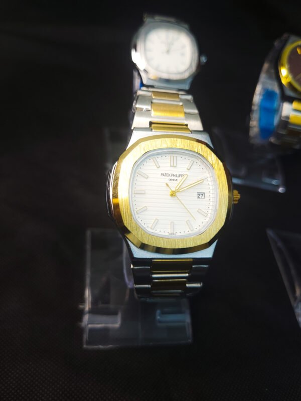 Patek Phillipe Watch with Stainless Steel Strap