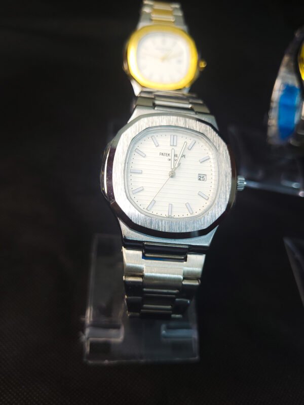Patek Phillipe Watch with Stainless Steel Strap