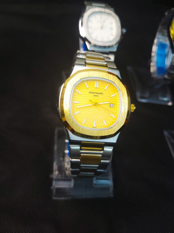 Patek Phillipe Watch with Stainless Steel Strap
