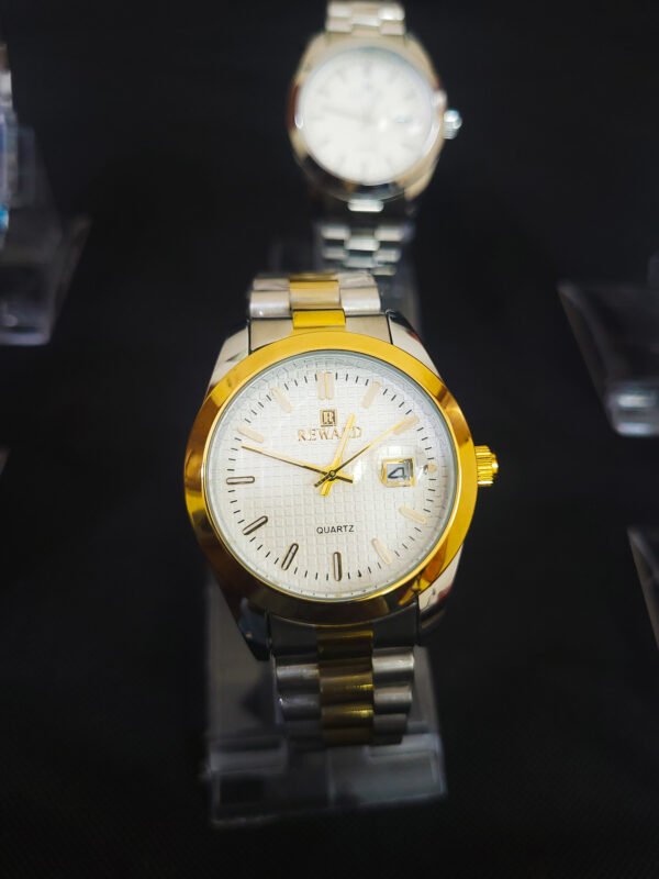 Reward Two-Tone Stainless Steel Quartz Watch